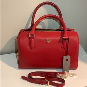 Ora Dephine Scarlett Satchel - Cardinal